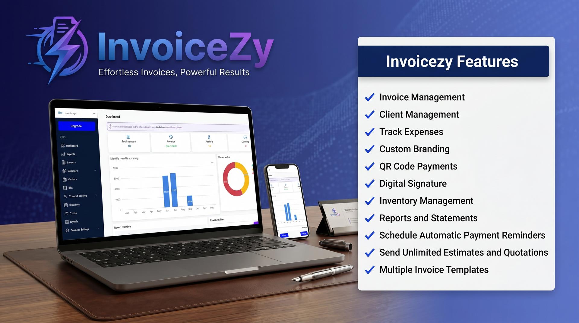 Invoicezy Dashboard