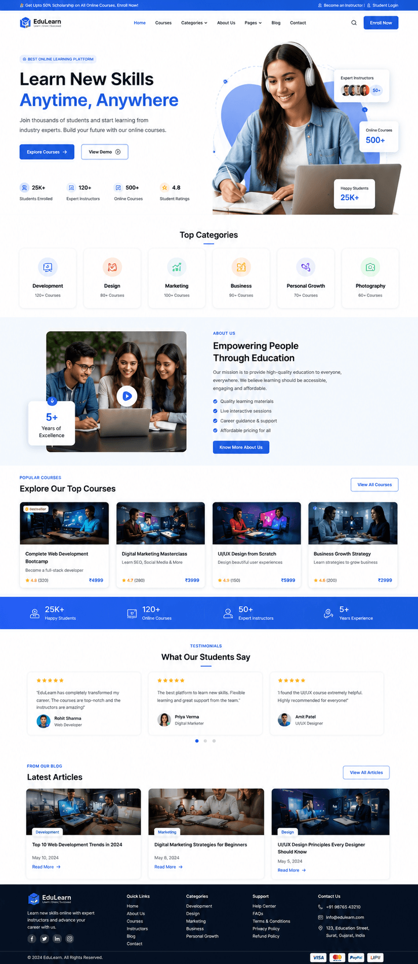 Education Website